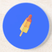 Eisrakete Getränkeuntersetzer (Vorne)