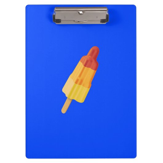 Eisrakete Klemmbrett (Vorderseite)