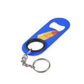 Eisrakete Mini Flaschenöffner (Rückseite Schrägansicht)