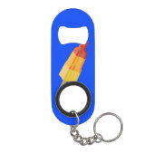 Eisrakete Mini Flaschenöffner (Rückseite)