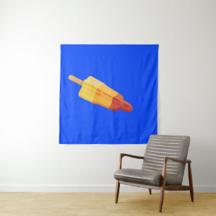 Eisrakete Wandteppich