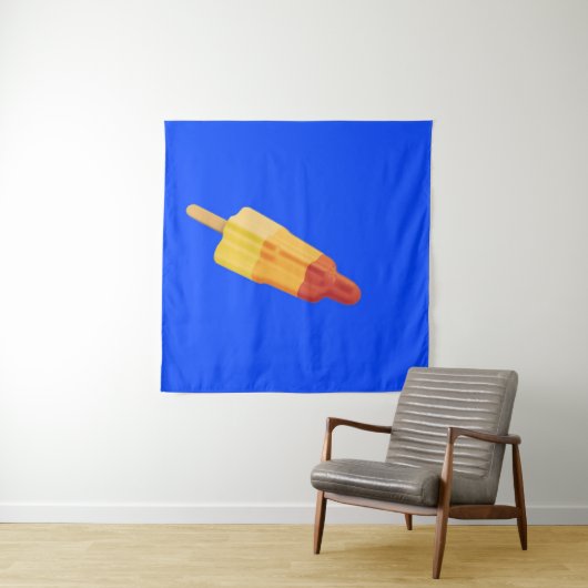 Eisrakete Wandteppich (Beispiel (Horizontal))