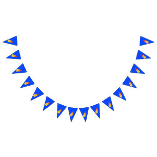 Eisrakete Wimpelkette