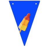 Eisrakete Wimpelkette (Dritte Fahne)