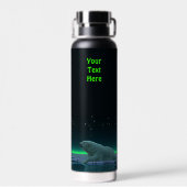 Eisrand Eisbär Trinkflasche (Rückseite)