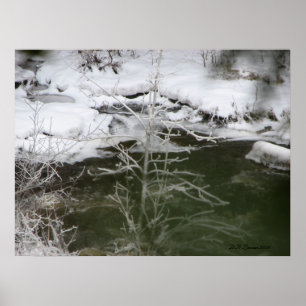 Eisreflektion Poster