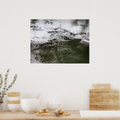 Eisreflektion Poster (Küche)
