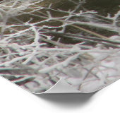 Eisreflektion Poster (Ecke)