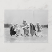 Eisrennen, 1925 postkarte (Vorderseite)