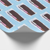 Eisriegel Geschenkpapier (Ecke)