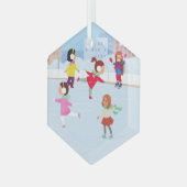 Eisring Weihnachtsschmuck (Vorderseite Links)