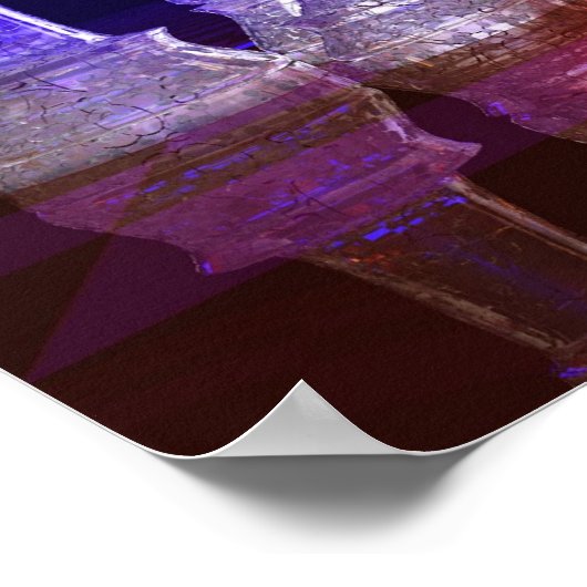 Eisschach von Lenny Poster (Ecke)