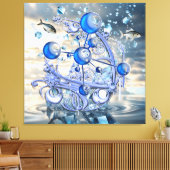 Eisschiff Leinwanddruck (Insitu (Wohnzimmer))