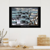 Eisschildkröten Poster (Küche)