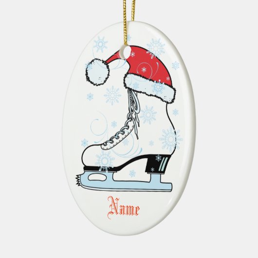 Eisschmuck für Skate Keramik Ornament (Links)