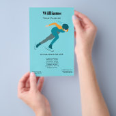 Eisschnelllauf Flyer (Handgriff)