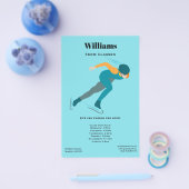 Eisschnelllauf Flyer (Einzeln)