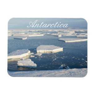 Eisschollen bei McMurdo Sound, Antarktis Magnet
