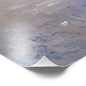 Eisschollen Fotodruck (Ecke)