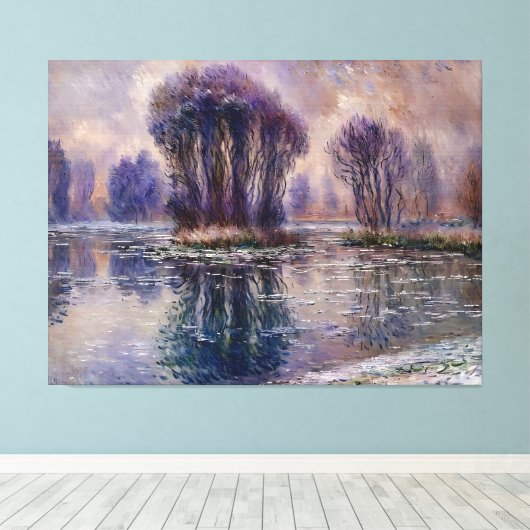 Eisschollen Leinwanddruck (Insitu (Holzboden))