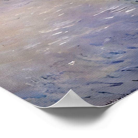 Eisschollen Poster (Ecke)