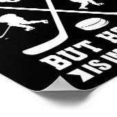 Eisschule ist wichtig, Hockey ist aber wichtiger Poster (Ecke)