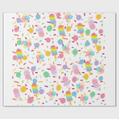 Eisscremeverpackung Geschenkpapier (Flach)