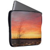 Eissee Sonnenuntergang Laptop-Sieb Laptopschutzhülle (Vorne Rechts)