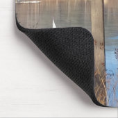 Eissegeln auf dem See — Mousepad (Ecke)