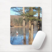 Eissegeln auf dem See — Mousepad (Mit Mouse)