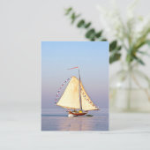 Eissegeln in den Niederlanden Postkarte (Stehend Vorderseite)