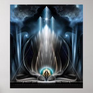 Eissicht des imperialen Aussichtswandplakats Poster