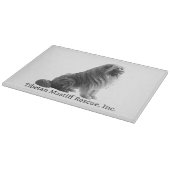 Eissitze tibetischer Mastiff-Schneidebrett Schneidebrett (Ecke)