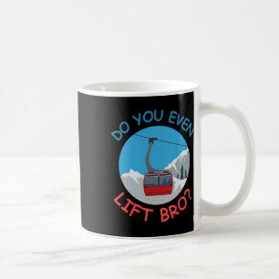 Eisskabelwagen Lift sogar Bro Wintergarten Kaffeetasse