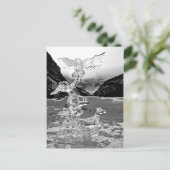 Eisskulptur am Lake Louise, Alberta, Kanada Postkarte (Stehend Vorderseite)