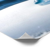 Eisskulptur - Ice Skater Poster (Ecke)