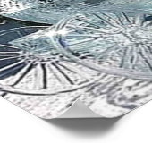 Eisskulptur Poster (Ecke)