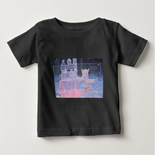 Eisskulptur Sportlicher Künstler Schnitzerei Arkti Baby T-shirt