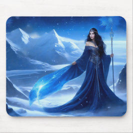 Eissorzerin der Tundra-Schneeflocke Mousepad