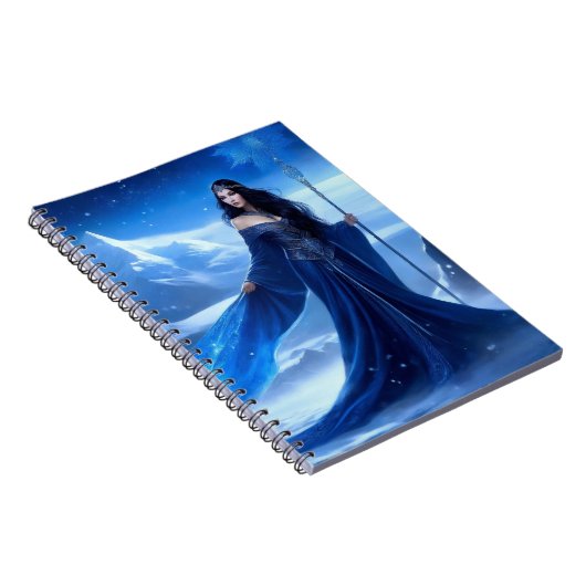 Eissorzerin der Tundra-Schneeflocke Notizblock (Rechte Seite)