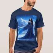 Eissorzerin der Tundra-Schneeflocke T-Shirt (Vorderseite)