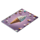 Eisspirale Notizblock (Linke Seite)