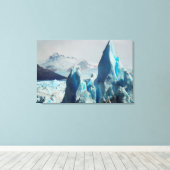 Eisspitzen im Perito Moreno Andengletscher Leinwanddruck (Insitu (Holzboden))