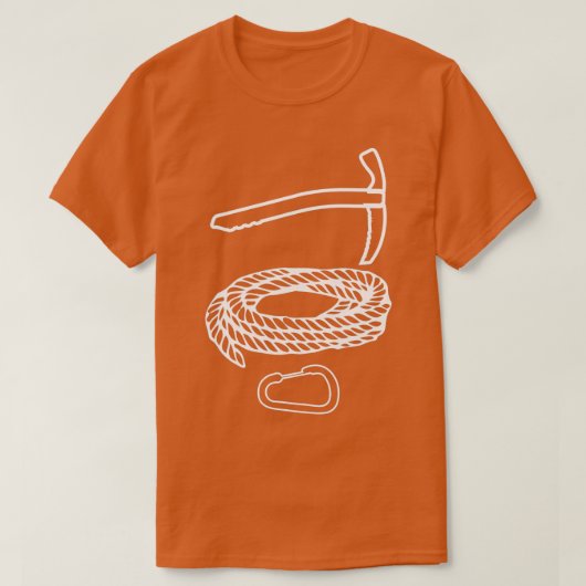 Eisspitzhacke Klettergarten T-Shirt (Design vorne)