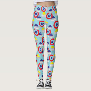 Eissportzentren und Targets Muster Leggings