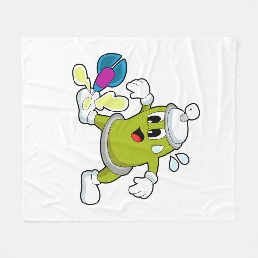 Eisspray Darts Dart Fleecedecke (Vorderseite (Horizontal))