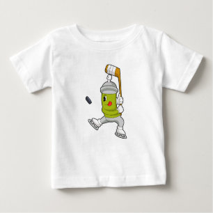 Eisspray Eishockey Eishockey Eishockeystick Baby T-shirt