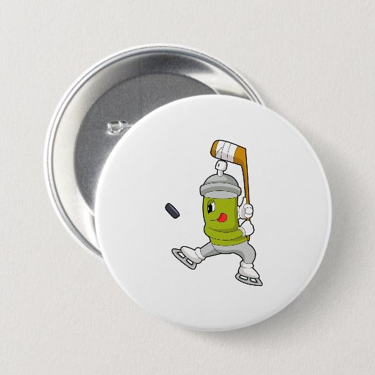 Eisspray Eishockey Eishockey Eishockeystick Button (Vorne & Hinten)