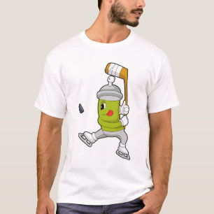 Eisspray Eishockey Eishockey Eishockeystick T-Shirt