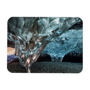 Eisstalatit in einer Eishöhle Magnet